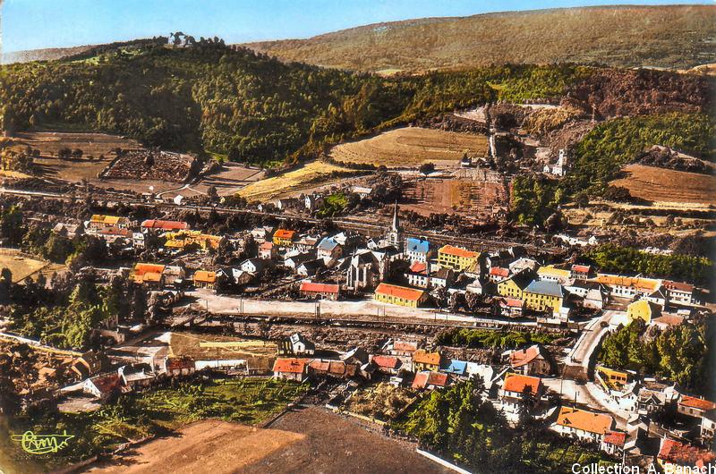Vue aérinne Ronchamp