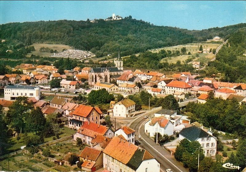 Vue aérinne Ronchamp