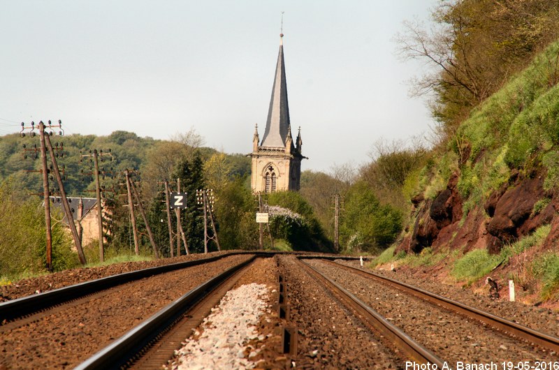 Le clocher de l'église