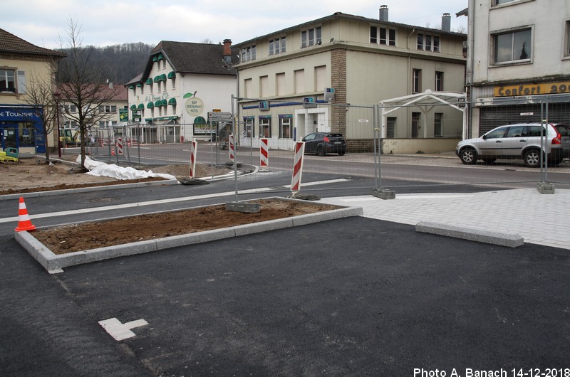 Mise en place du bitume
