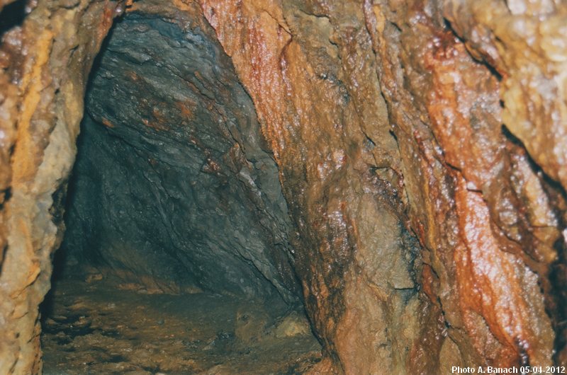 Les dépôts de couleur rouille