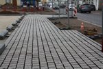 Mise en place des pavés