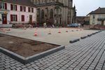 Vue sur la place de la poste
