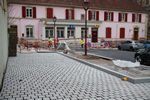 Pavés place de la Poste