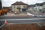 Vue sur le place de l'église