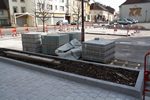 Pavés en attente