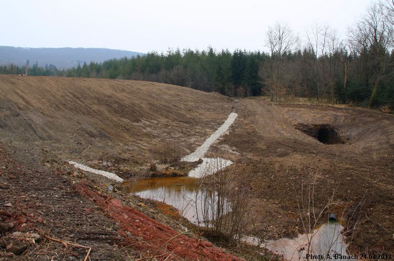 La décharge après travaux