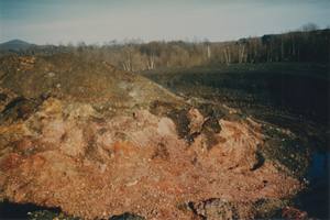 La partie Sud du terril