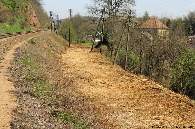 Emplacement voie ferrée