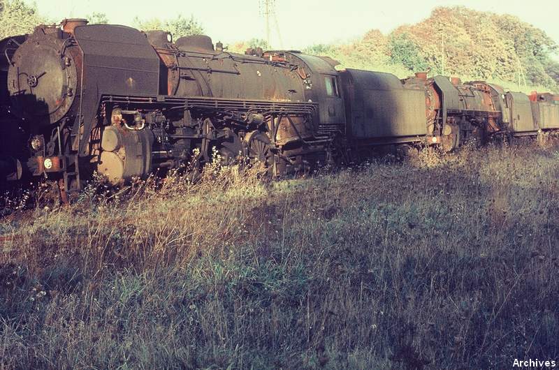 Ancienne locomotive à vapeur