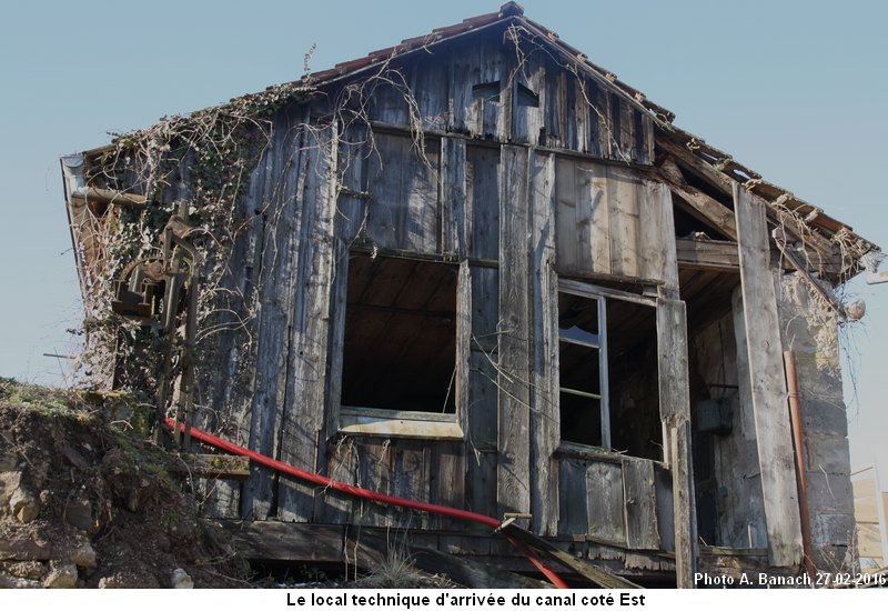 Façade Est local technique