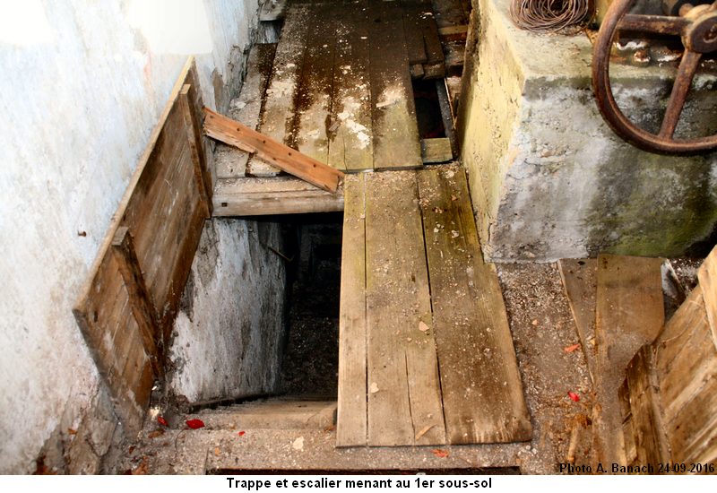Trappe et escalier