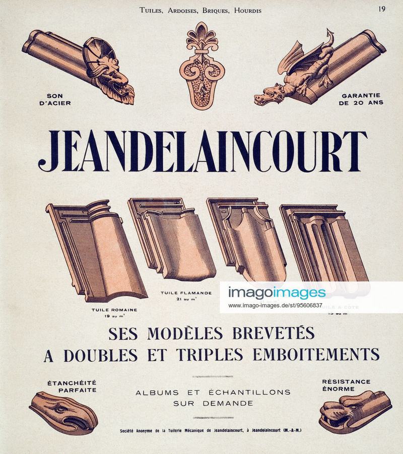 Catalogue de la tuilerie