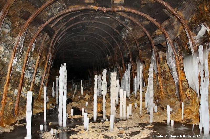 Stalagmites de glace