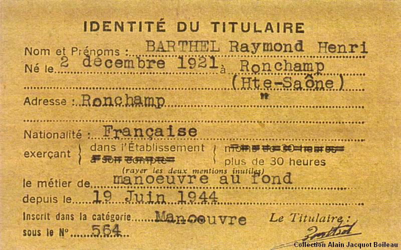 Identité du titulaire du certificat