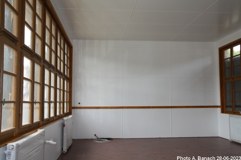 Pose peinture marron