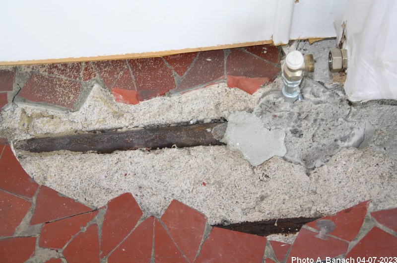 Carrelage à réparer