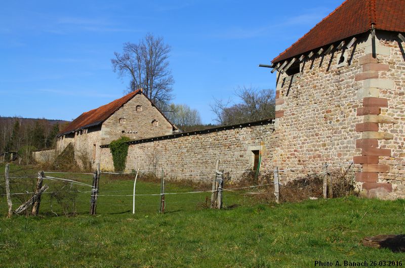 Le mur d'enceinte