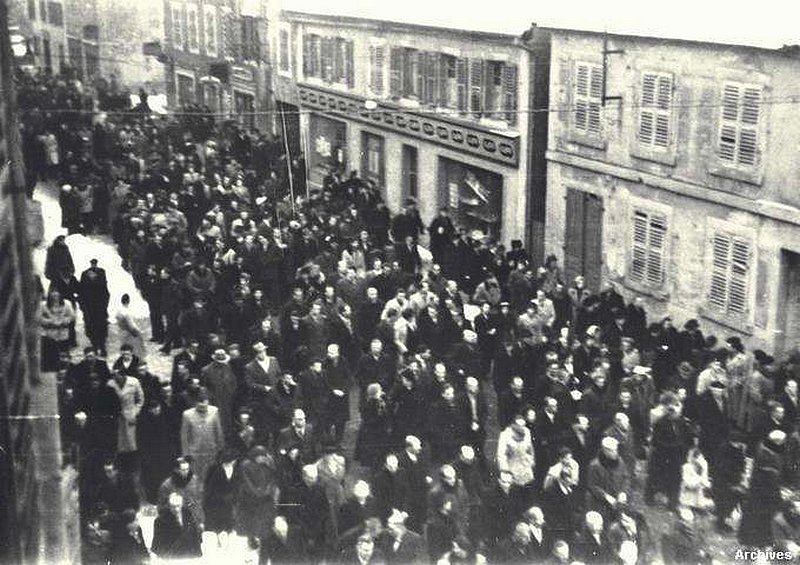 Le cortège funèbre