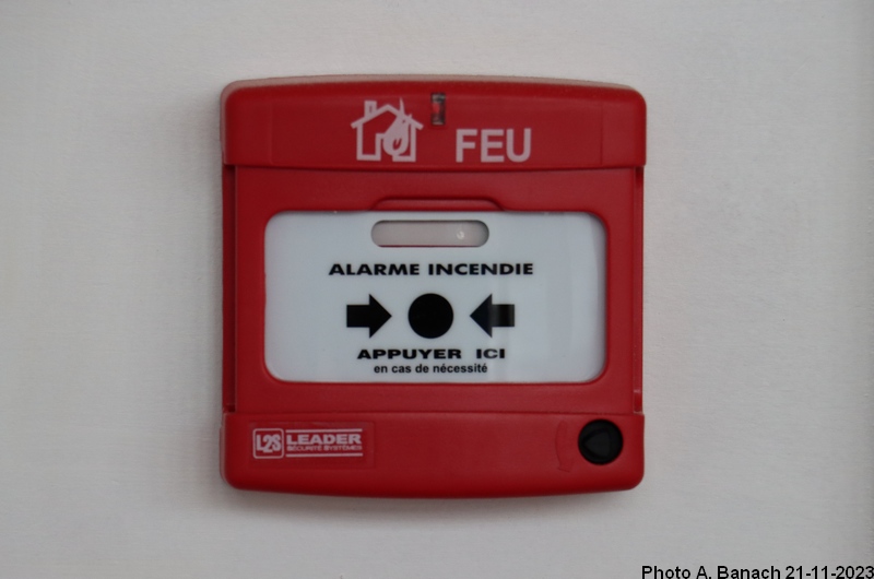 Alarme incendie