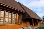 Façade Sud école en bois