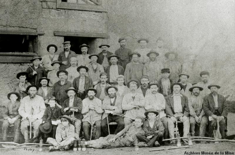 Mineurs vers 1880