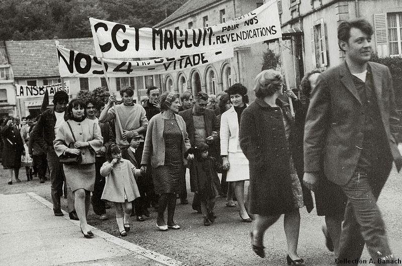 Défilé des manifestants