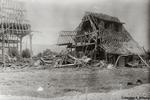 Salle des fêtes bombardée