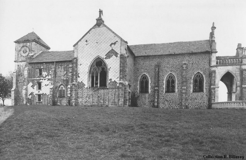 Les réparations de la chapelle