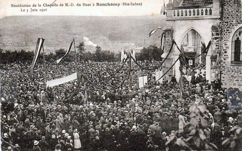 La foule des pélerins