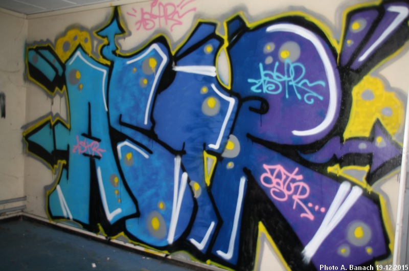 Graffitis et tags