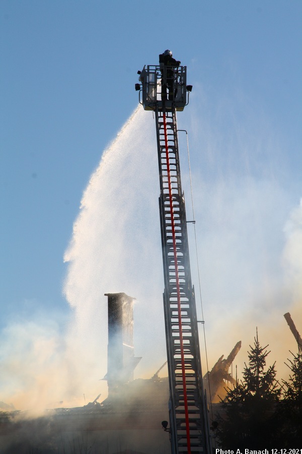 Pompiers en action