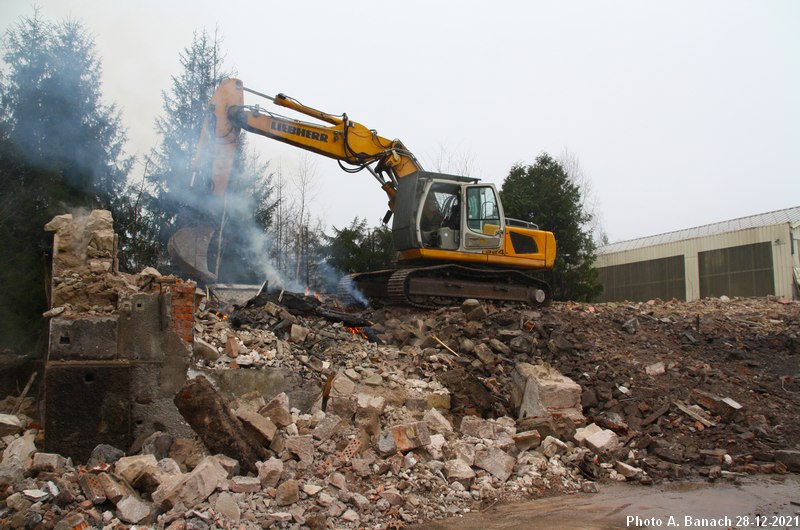 Un engin de chantier