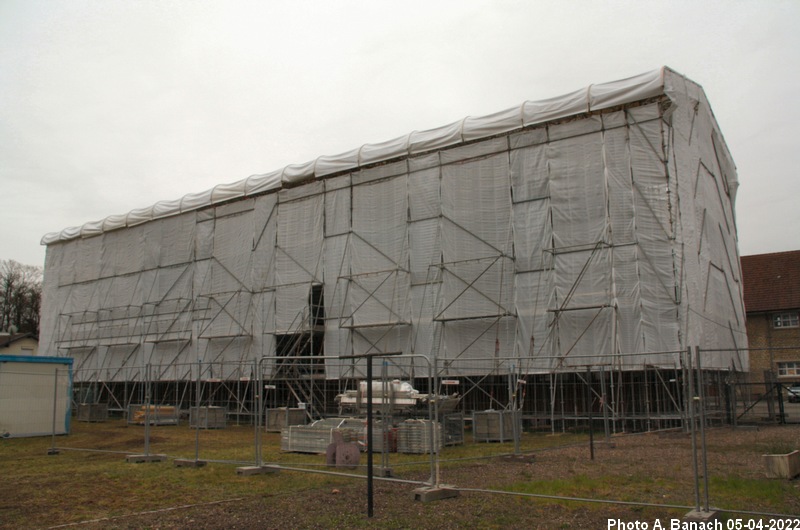 Installation des bâches