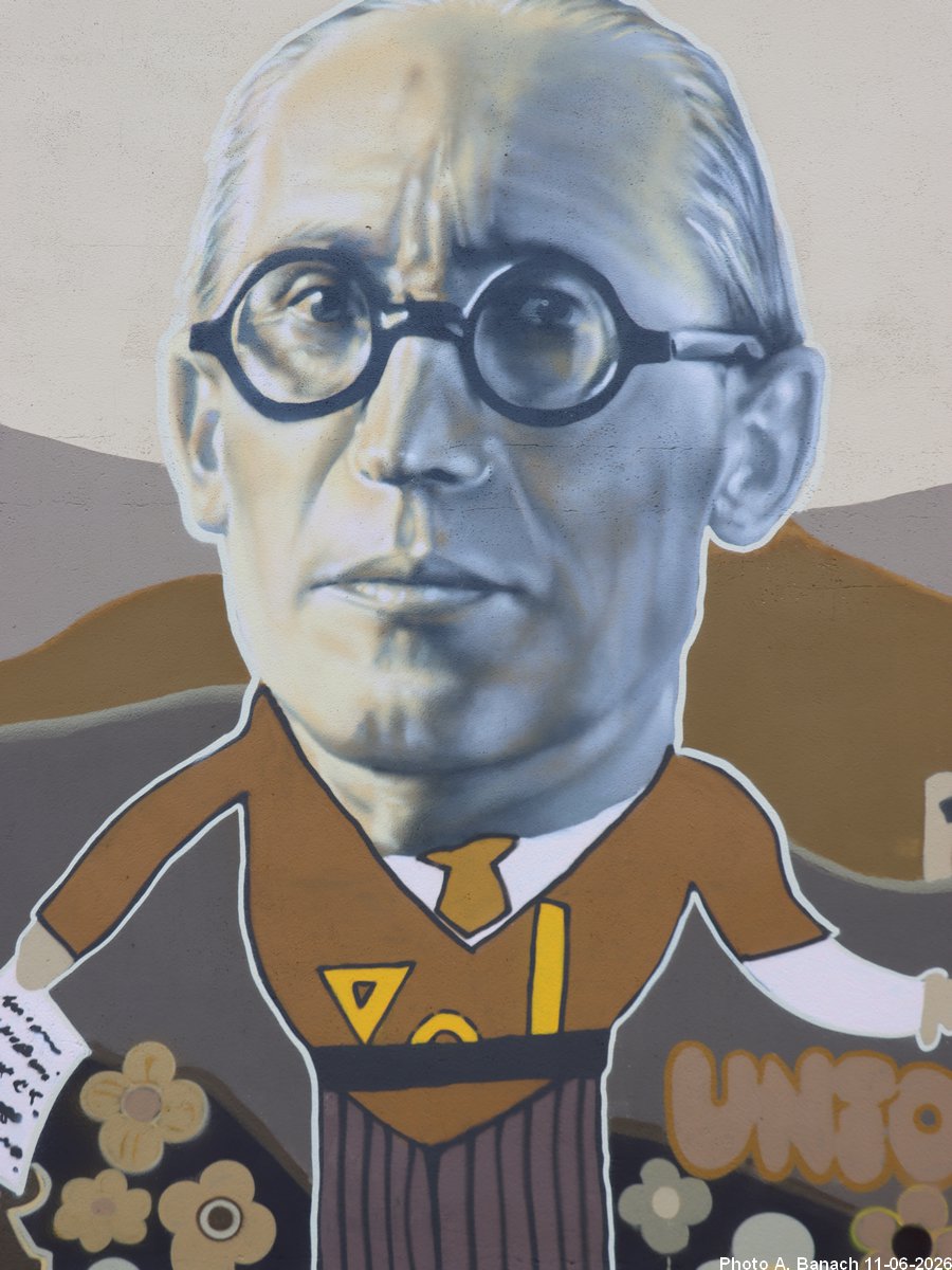 Fresque Le Corbusier