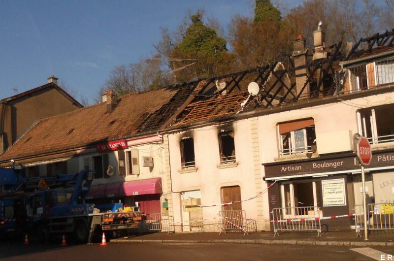 Après l'incendie