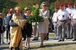 Dépôt de gerbe des Familles